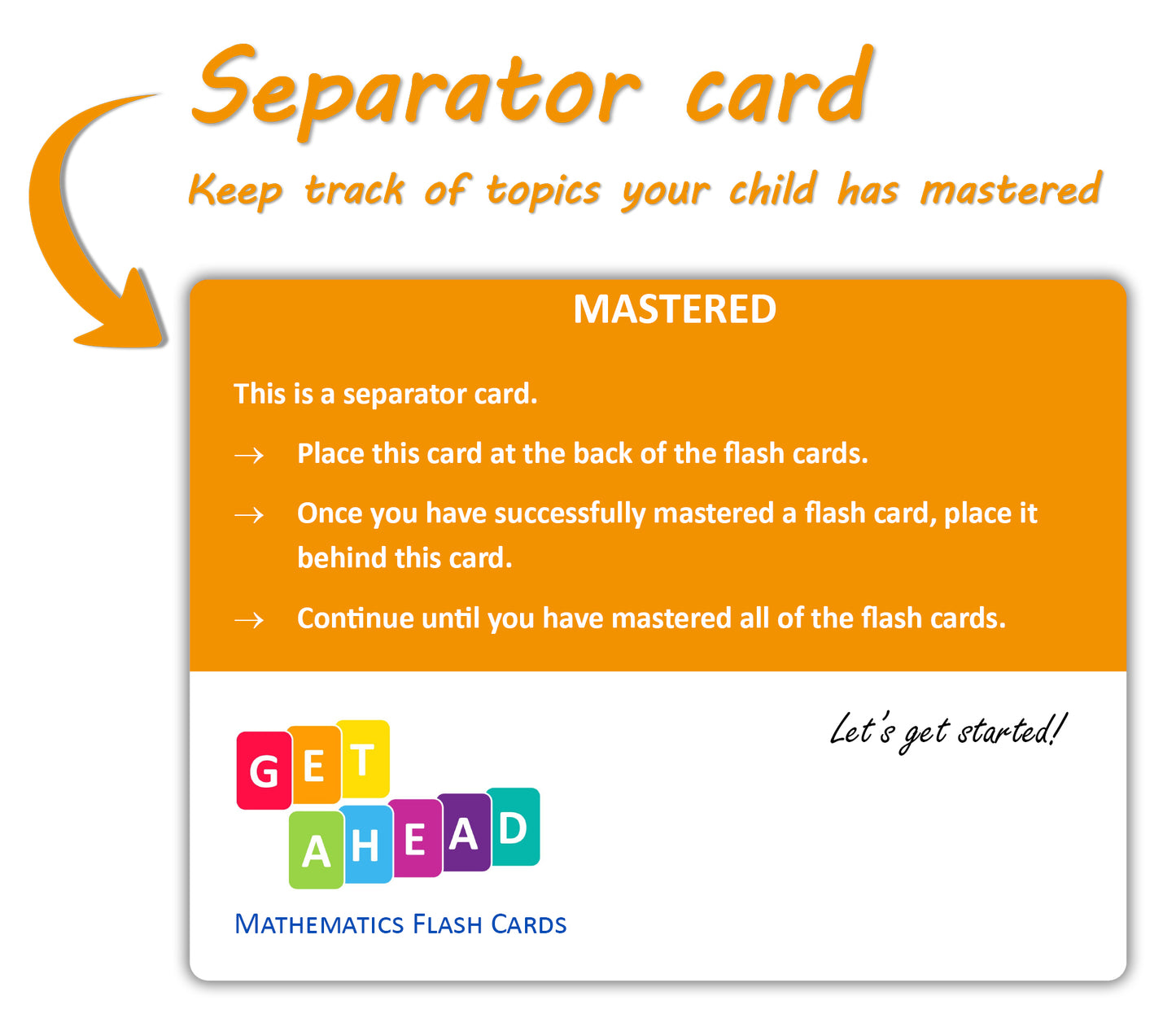 Maths Flash Cards (Year 1)