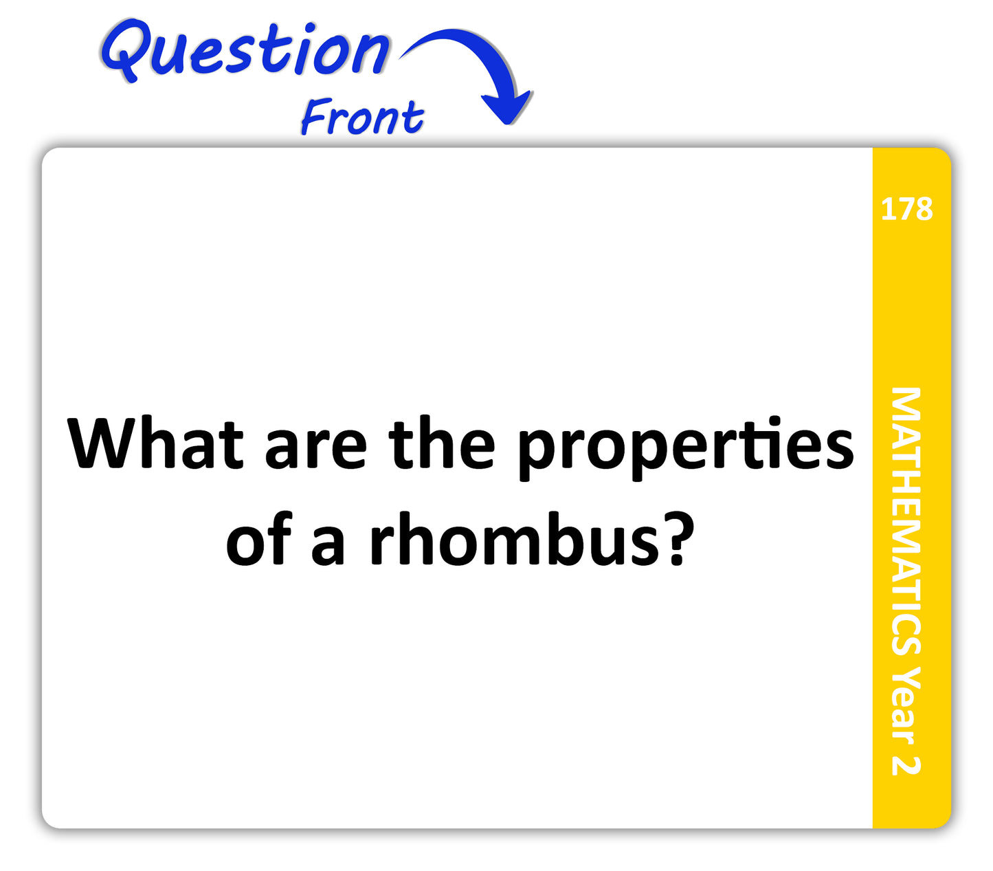 Maths Flash Cards (Year 2)