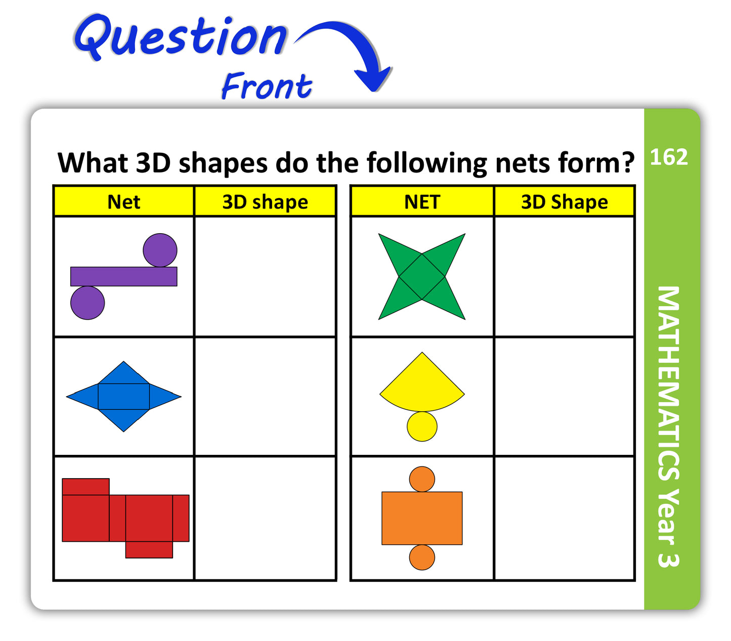 Maths Flash Cards (Year 3)
