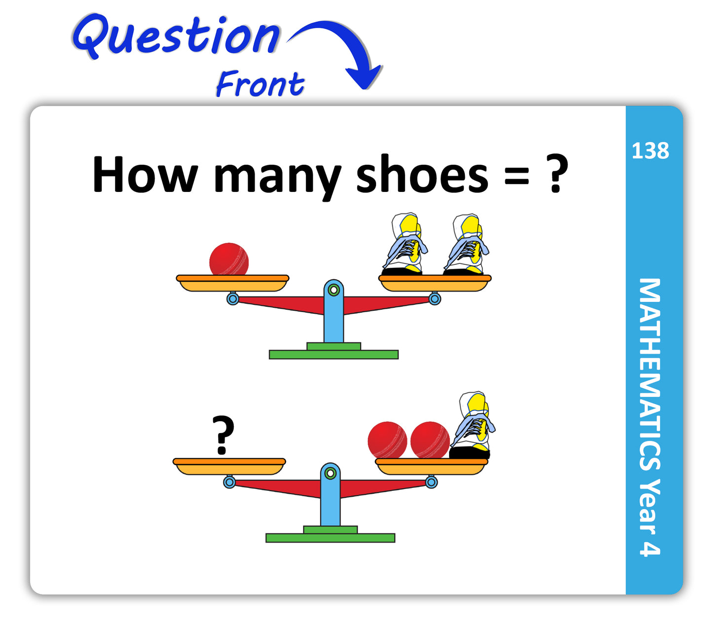 Maths Flash Cards (Year 4)
