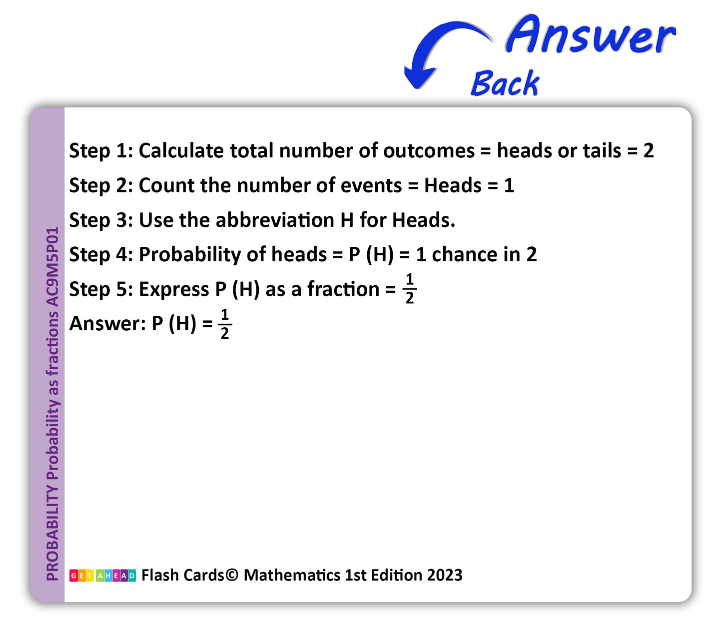 Maths Flash Cards (Year 5)