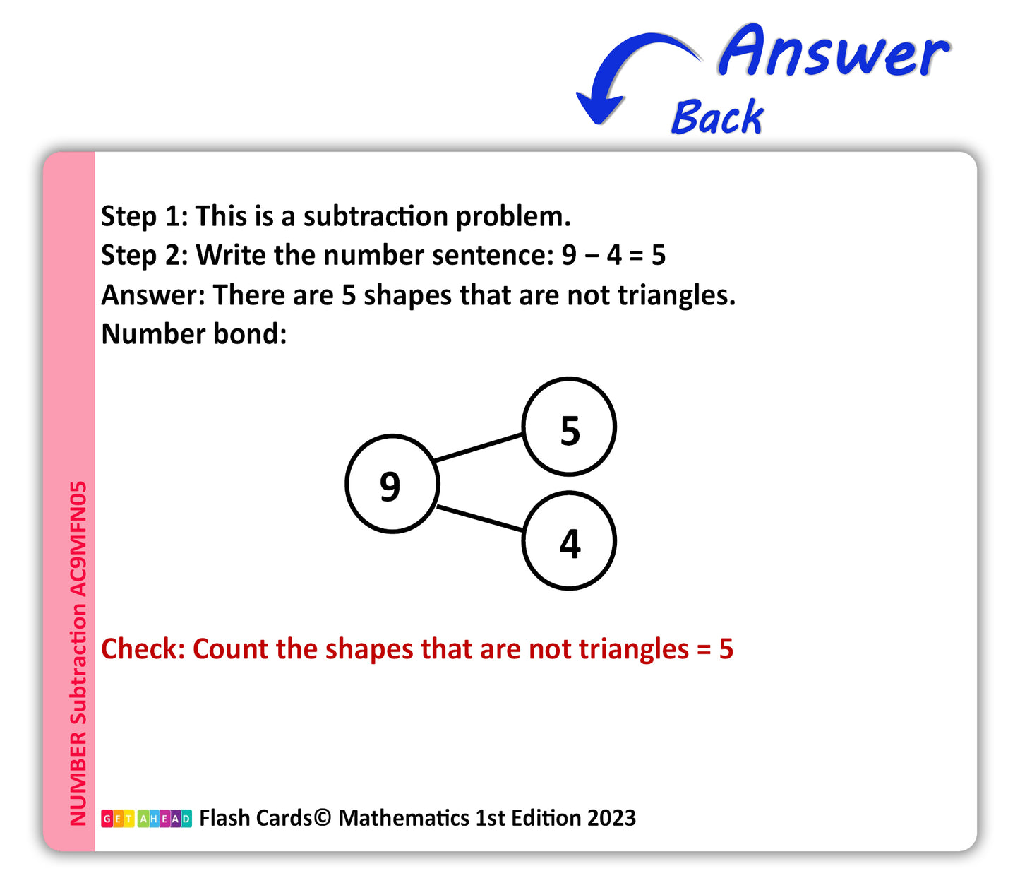 Maths Flash Cards (Foundation)