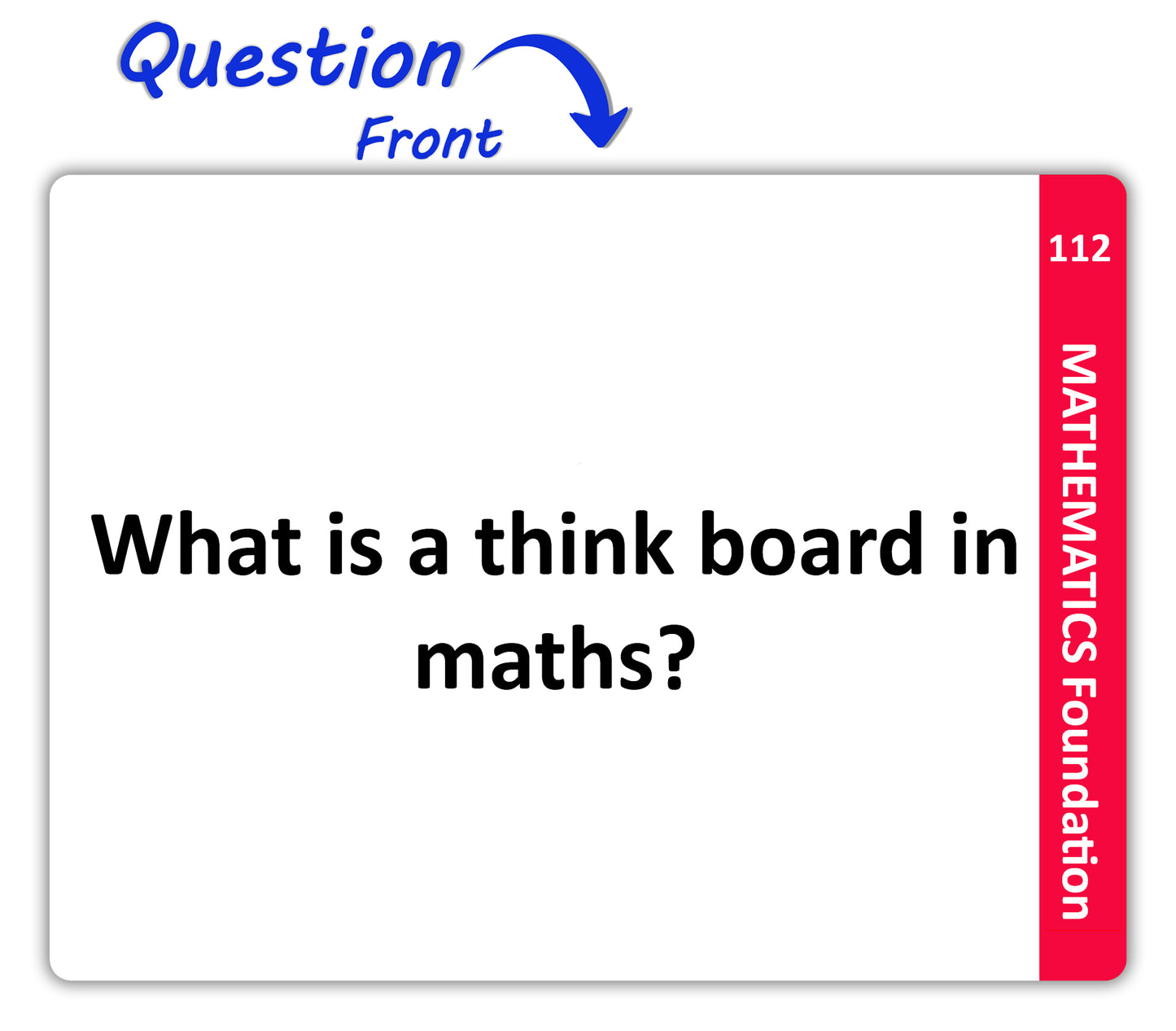 Maths Flash Cards (Foundation)